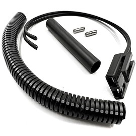 HD Switch Electric PTO Clutch Wire Harness Connector Repair Kit for The Machine Side Plug for Craftsman Sears Z T G GT GTH FS Series & More Poulan MTD Garden Tractors Lawn Mowers