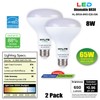 HyLite LED Lighting HL-BR30-8WD-E26-50K Energy Star BR30 8W Bulb, 65W