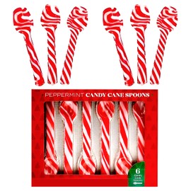 Perfect Stix Christmas Candy Cane Peppermint Spoonz.Edible Stirring Beverage Spoonz. Hot Chocolate Cocoa Tea Coffee Cocktail.Holiday Christmas Spoonz. Pack of 12 Spoonz.