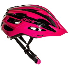 AWE AWEAir™ In Mould Adult Bike/E-Bike Helmet 55-58cm Black/Pink FREE 5 YEAR CRASH REPLACEMENT*