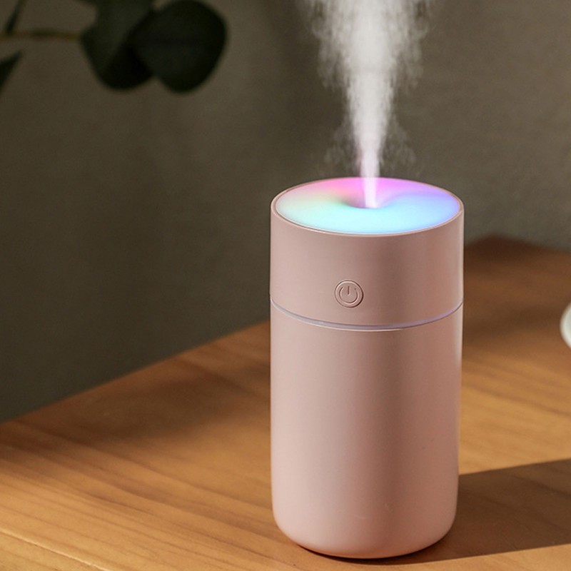 USB Car Humidifier Colorful Aroma Rechargeable Atomization Portable Mini Humidifier