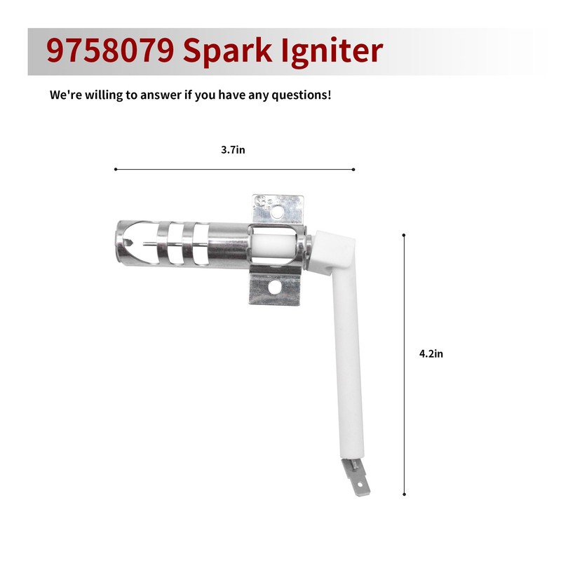 W11450459 Bake Broil Oven Spark Igniter for Range Spark Electrode