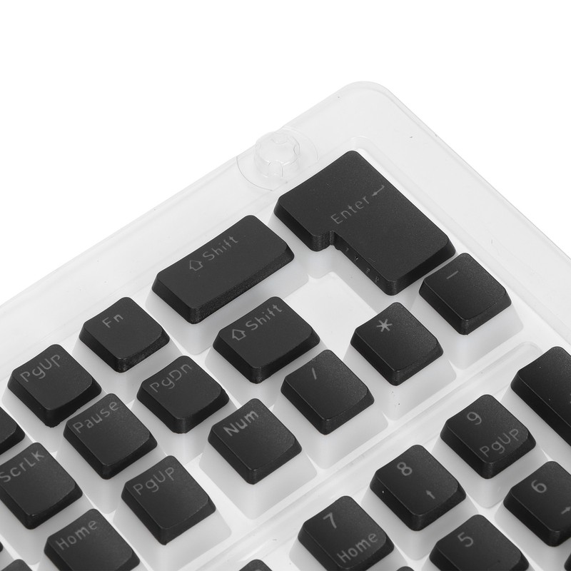 Keyboard Keycaps 129 Keys Pudding Transparent OEM Height PBT Two
