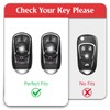 WORCAS for Buick 6 Button Key Fob Cover Soft TPU