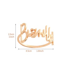 Pack of 9 napkin rings, gold, napkin rings, Christmas, napkin ring, napkin rings, napkin rings, napkin ring, gold