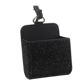 ULTECHNOVO Car Storage Box Air Vent Hanging Storage Key Organizer Coin Dispenser Car Pouch