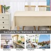 DWCN Table Cloth Wipe Clean Tablecloth Outdoor Table Cloth Waterproof