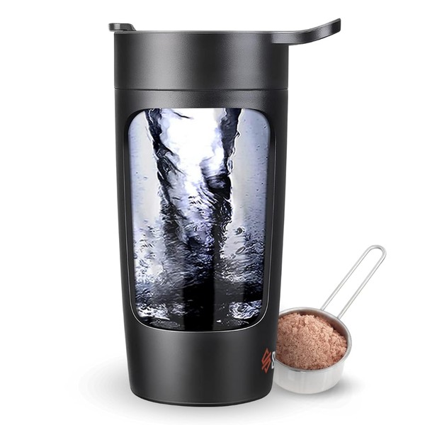 SQUATZ 22 Oz Electric Shaker Bottle - Rechargeable Automatic Protein