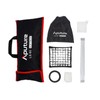 Aputure LS 60 Compact Square Softbox with 45° Control Grid