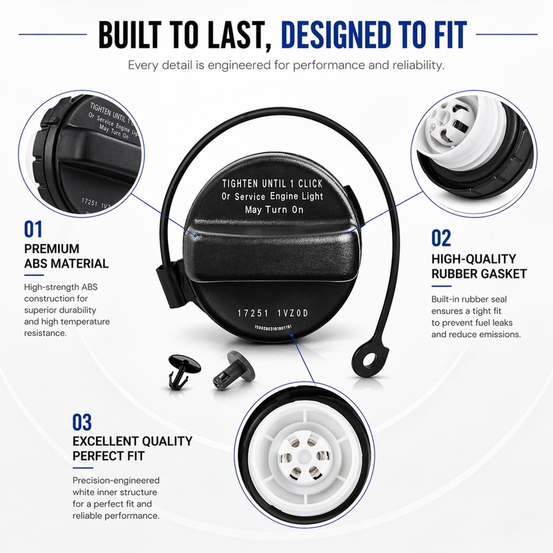 Gas Cap Replacement for Nissan Altima Frontier Murano Pathfinder Versa