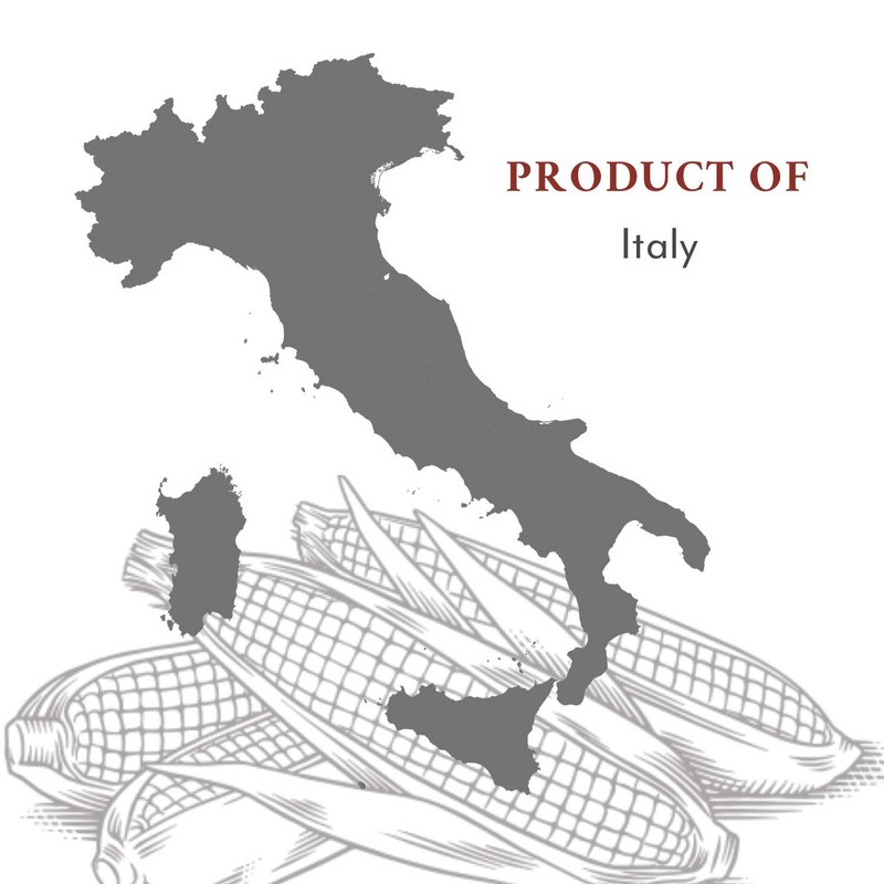 Roland Foods Course Grain Yellow Polenta from Italy, 5 Lb