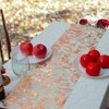 Snowkingdom Rose Gold Table Runner 11 Inch x 49 Feet