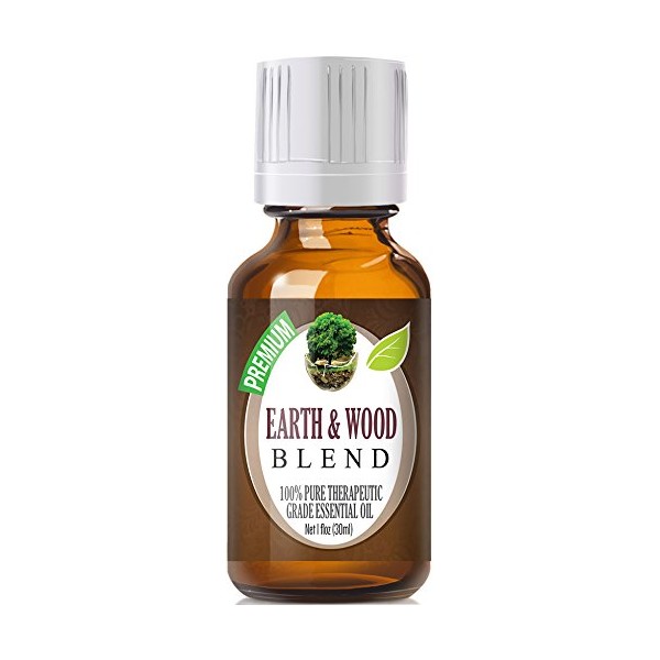 Earth & Wood Blend Essential Oil - 100% Pure Therapeutic Grade Earth & Wood Blend Oil - 30ml