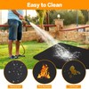 Large Under Grill Mat, Fireproof Grill Pads for Outdoor Charcoal,