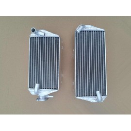aluminum Radiator FOR Suzuki RMZ450 RMZ 450 2008-2015 2009 2010 2011 2012 2013 2014 08 09 10 11 12 13 14 15 Aftermarket Compatible Replacement