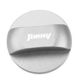 Kokato JB64/JB74 Suzuki Jimney Sierra, Designed for Vehicle Vehicles, Aluminum Fuel Vent Cap Cover, Fuel Cap Cover, Gasoline Cap, Easy Installation, Custom Parts (Silver)