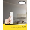 4Pack 12 Inch Remote Control Dimmable LED Flush Mount Ceiling