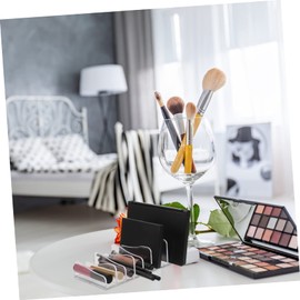 KONTONTY 2pcs Makeup Organizer Divided Design for Easy Storage for Eyeshadow and Cosmetic Storage Dressing Table and Vanity