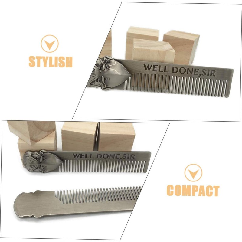 MERRYHAPY Men's Hair Comb Fine Teeth Scalp Brush Dandruff Comb