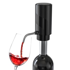 Electric Wine Decanter, Automatic Wine Aerator Portable Wine Pourer and Dispenser for Women and Wine Lovers