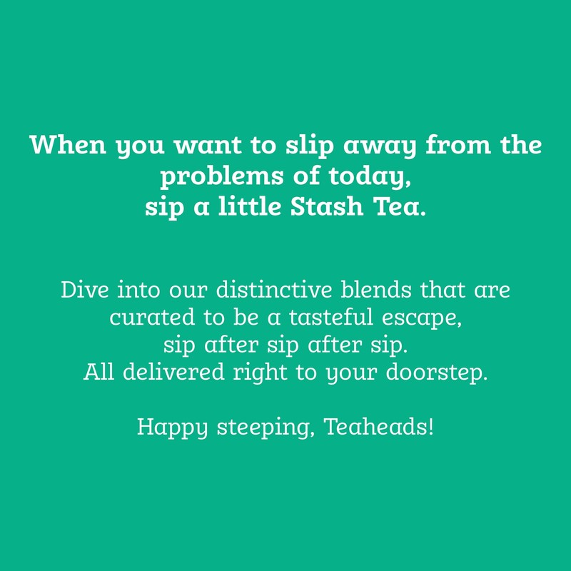 Stash Tea Double Bergamot Earl Grey Black Tea, Box of