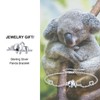 JUSTKIDSTOY Koala Bracelet for Women 925 Sterling Silver Cute Koala
