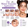 Halloween Bat Freckle Face Temporary Tattoos Stickers for Cosplay Makeup