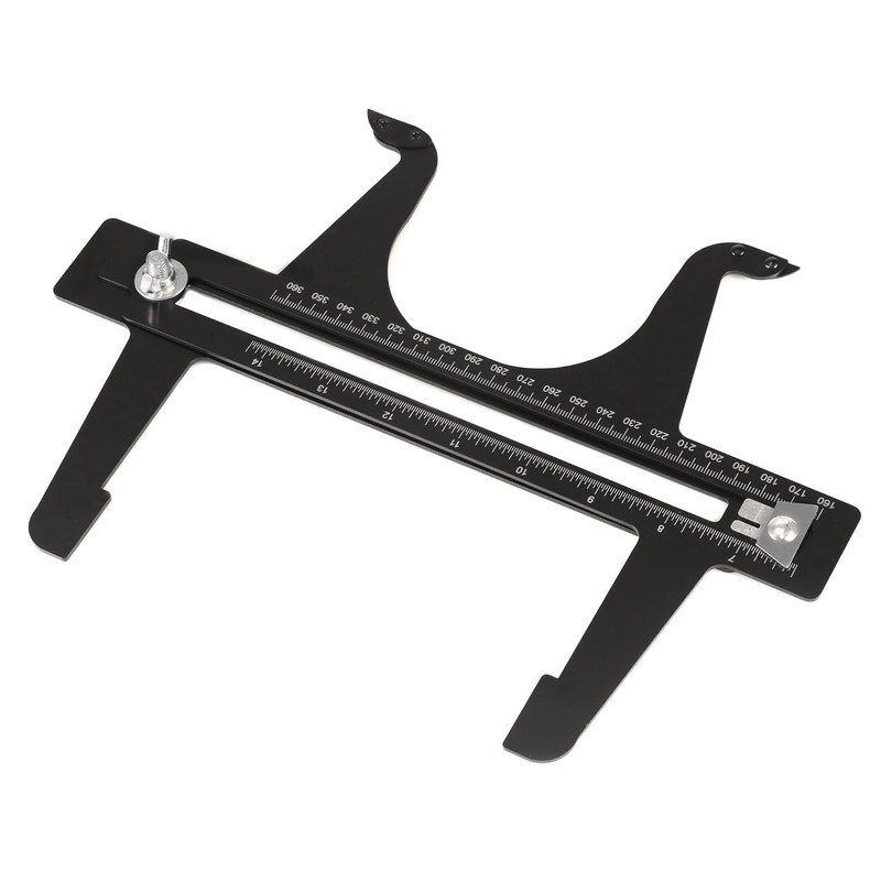 QWORK Brake Measuring Tool 6.5-14.25 Inch - Professional Precision Brake
