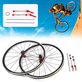 TBVECHI Bike Wheelset 700C Bicycle Road Bike Wheel F&R Wheel Set Aluminium Rim 30mm Brake C/V