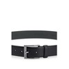 BOSS Men's Elloy Sz35 Grained Italian Leather Belt with Logo