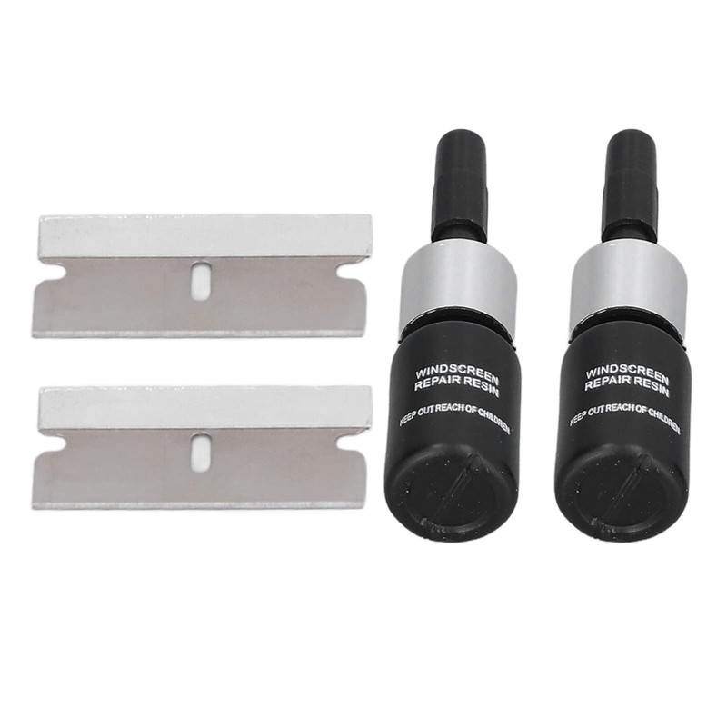 2PCS Car Windshield Repair Liquid Windscreen Chip Repair Kit DIY