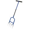 YOWPSY Spike Tine Fork Lawn Aerator - Four 5.2'' Stainless