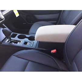 Auto Console Covers- Fits The Subaru Outback 2015-2019 Center Console Armrest Cover Waterproof Neoprene Fabric (Tan)