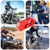 Quixotical Universal Motorcycle Lock with Key, Motorcycle Grip Brake Throttle