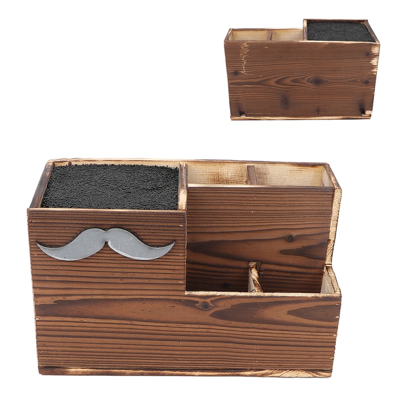 Salon Shears Holder Rack Salon Professional Hairdressing Storage Box Desktop