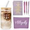 Domensi 6 Pcs Funny Lawyer Gifts for Women Allegedly Back