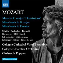 Wolfgang Amadeus Mozart: Complete Masses, Vol. 4 - Mass in C major 'Dominicus'; Missa brevis in G major; Missa brevis in F major