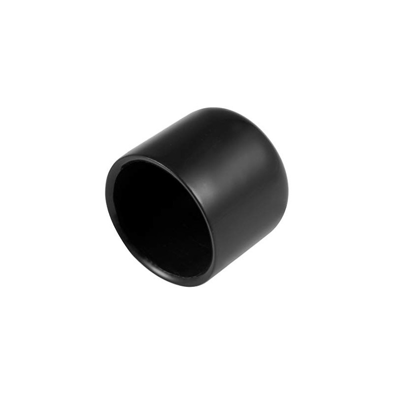 sourcing map 25pcs Rubber End Caps 23mm ID Vinyl Round