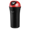 LIOOBO Mini Car Trash Can Bin with Lid Auto Dustbin