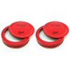 Ball Mason Jar Inner Lid & Ring Set (Regular Mouth, Regular Mouth, Red (2 Pieces))