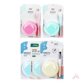 Modeling Mask Tool Set: Bowl, Spatula, Brush & Massage Tools Bowl + Brush Set 4ea