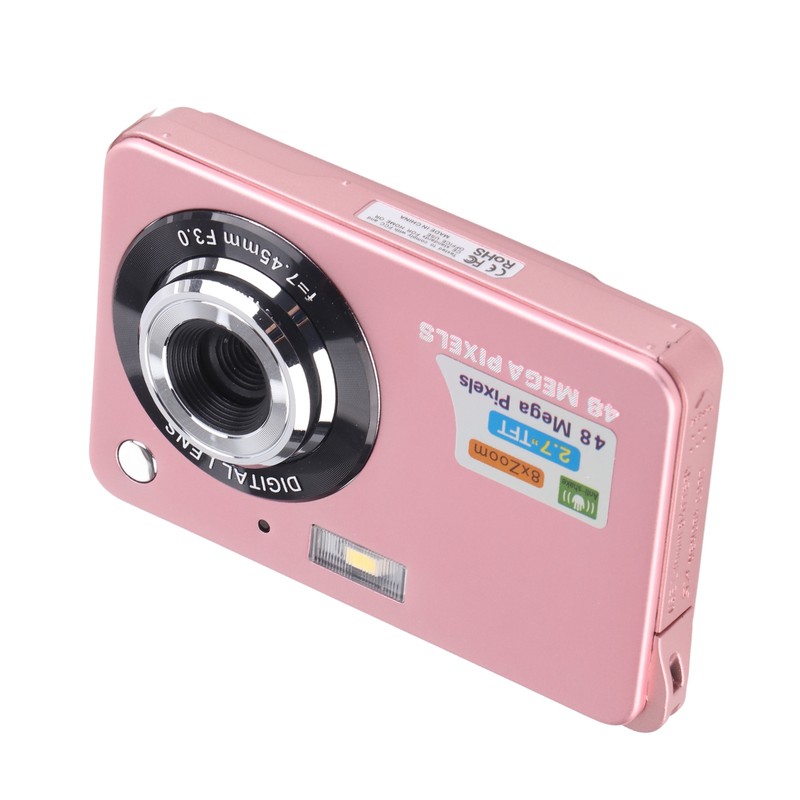 4K Digital Camera 48MP 2.7in LCD Display 8x Zoom Anti