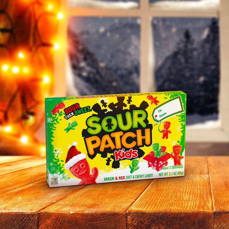 SOUR PATCH KIDS Red & Green Soft & Chewy Holiday