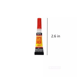 TSY TOOL 3/6/10/14 Pack of Super Glue Cyanoacrylate Adhesive for Wood Plastic Paper Metal - 10 Pack