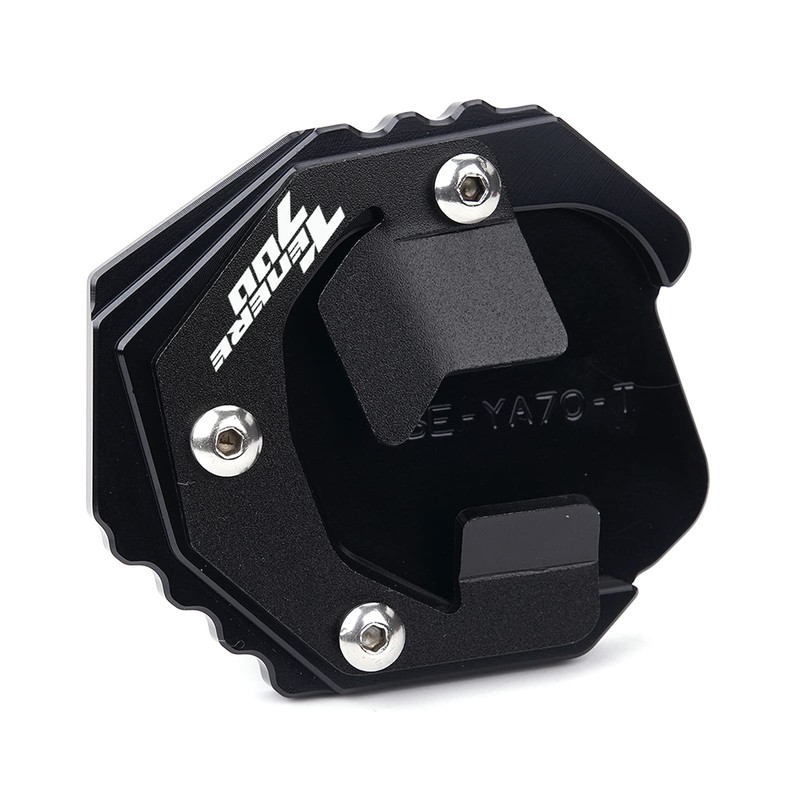 ZYAKOMO CNC Motorcycle Kickstand Pad Side Stand Enlarge Plate Compatible