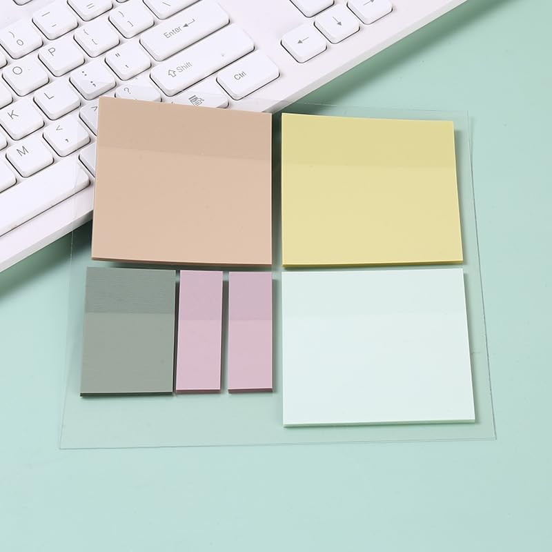 Ubuymart 820 Sheets Transparent Bible Sticky Notes,Waterproof Clear Sticky Notes,Bible