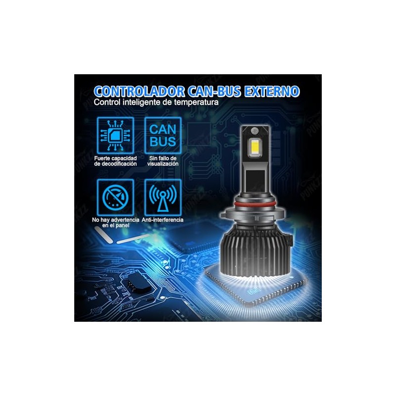 Focos Led Alta Y Baja Luces 36000lm Canbus, 2 Unidades