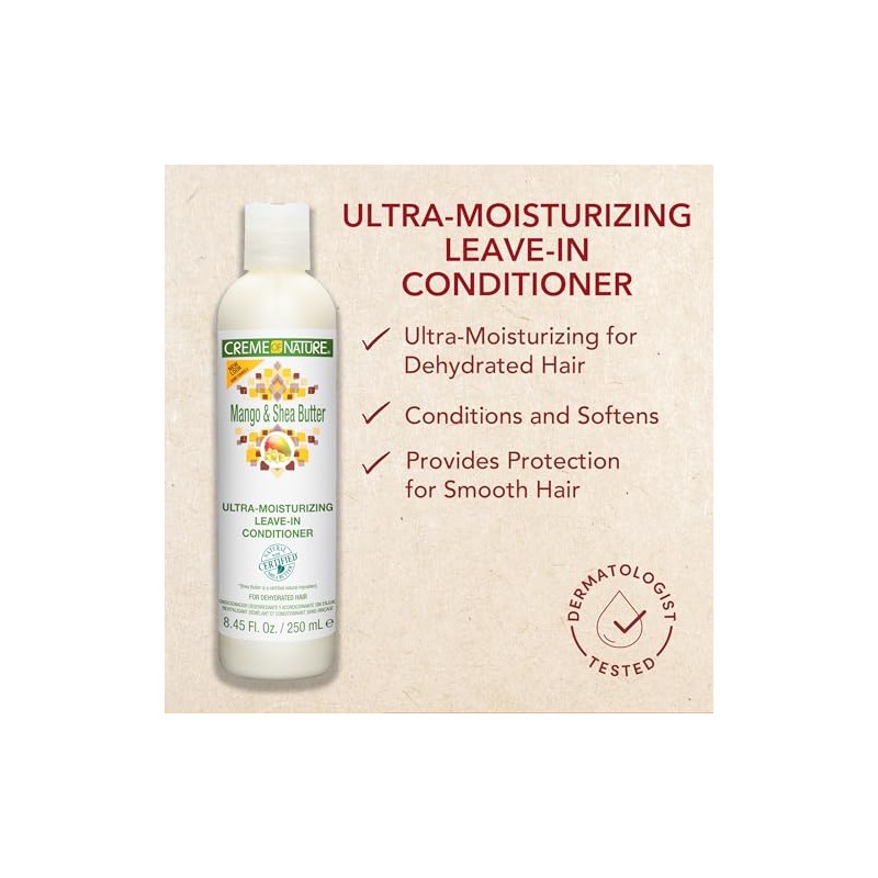 Creme of Nature Mango & Shea Butter Ultra Moisturizing Leave-in