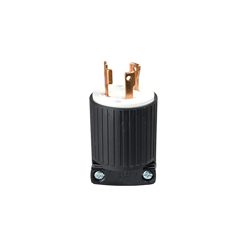 Eaton L530P 30-Amp 125-Volt Hart-Lock Industrial Grade Plug with Safety