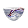 Kosta Boda Contrast 9" Bowl, 9" x 4 7/8, Multi